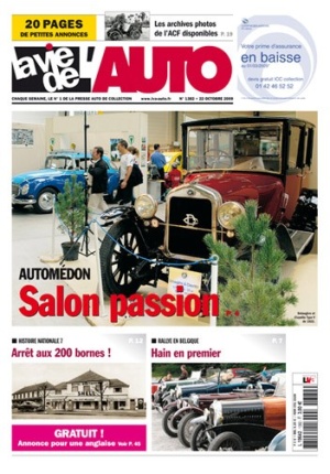 La Vie de l’Auto n° 1382 du 22/10/2009