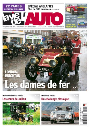 La Vie de l'Auto n° 1385 du 12/11/2009