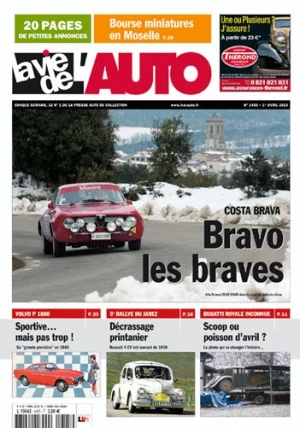 La Vie de l'Auto n° 1405 du 01/04/2010