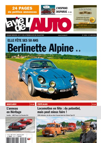 La Vie de l'Auto n° 1416 du 17/06/2010