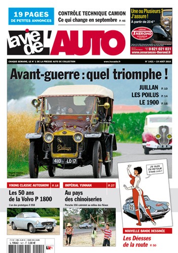 La Vie de l'Auto n° 1421 du 19/08/2010