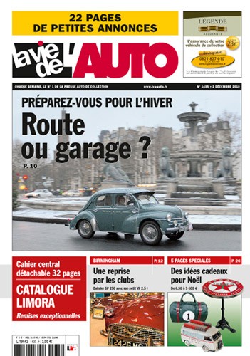 LA VIE DE L'AUTO N° 1435 DU 02/12/2010