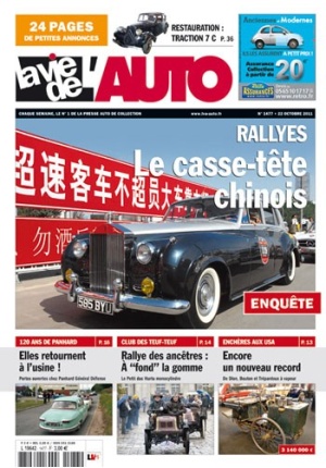 LA VIE DE L’AUTO N° 1477 DU 20/10/2011