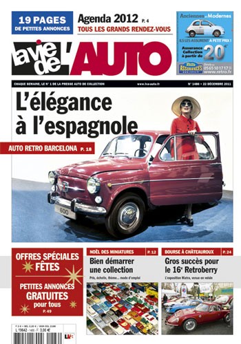 La Vie de l'Auto n° 1486 du 22/12/2011