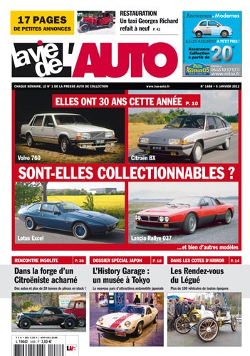 La Vie de l'Auto n° 1488 du 05/01/2012