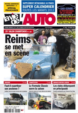 La Vie de l’Auto n° 1499 du 22/03/2012