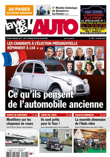 La Vie de l'Auto n° 1502 du 12/04/2012