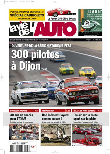 La Vie de l'Auto n° 1503 du 19/04/2012