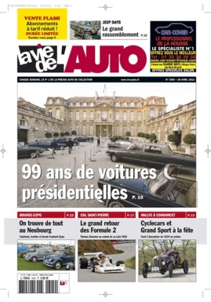 La Vie de l’Auto n° 1504 du 26/04/2012