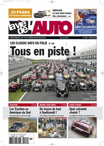 La Vie de l'Auto n° 1506 du 10/05/2012