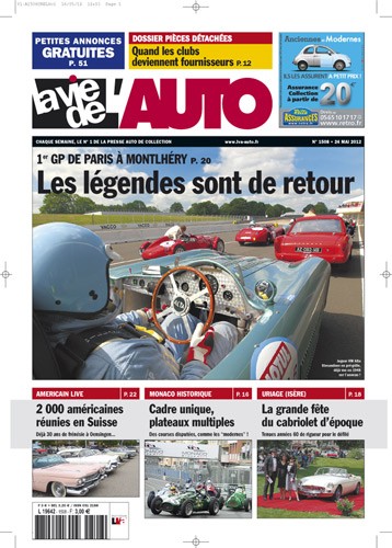 La Vie de l'Auto n° 1508 du 24/05/2012