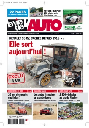 La Vie de l’Auto n° 1512 du 21/06/2012