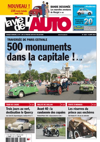 La Vie de l'Auto n° 1519 du 09/08/2012