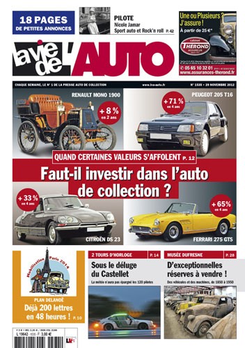 La Vie de l'Auto n° 1535 du 29/11/2012