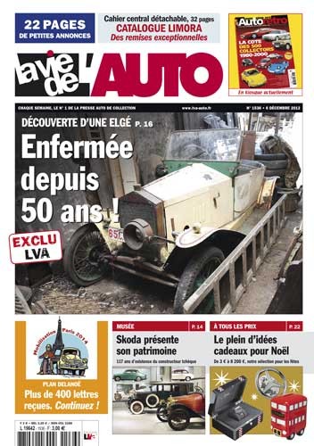 La Vie de l'Auto n° 1536 du 06/12/2012