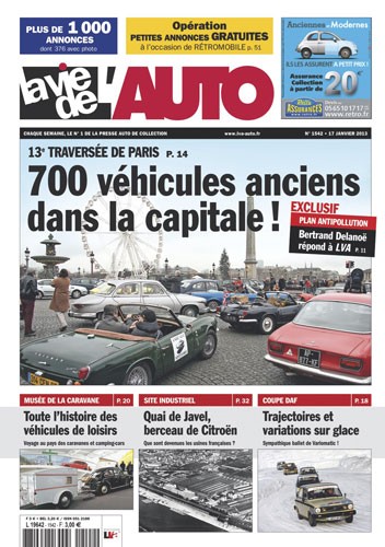La Vie de l'Auto n° 1542 du 17/01/2013