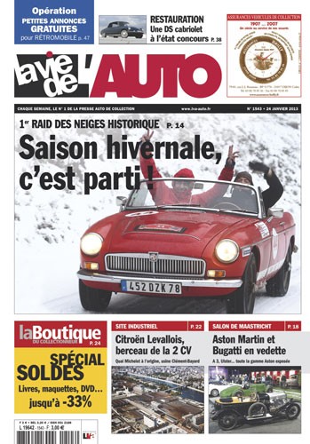 La Vie de l'Auto n° 1543 du 24/01/2013