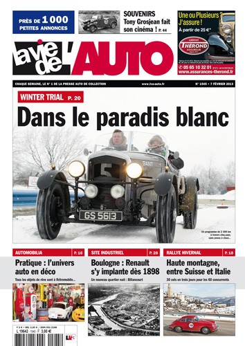 La Vie de l'Auto n° 1545 du 07/02/2013