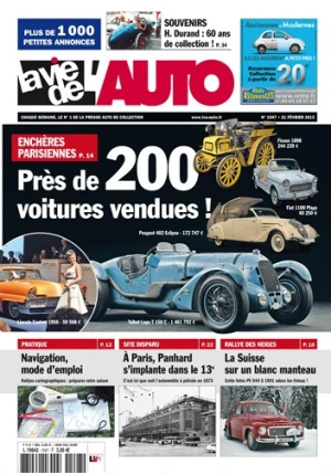 La Vie de l'Auto n° 1547 du 21/02/2013