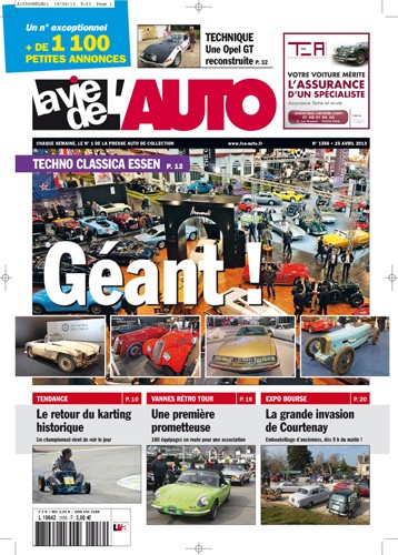 La Vie de l'Auto n° 1556 du 25/04/2013