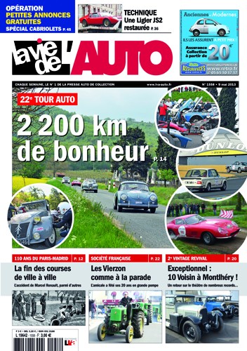 La Vie de l'Auto n° 1558 du 09/05/2013