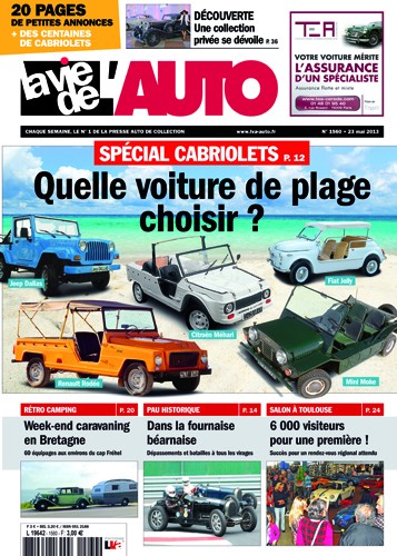 La Vie de l'Auto n° 1560 du 23/05/2013