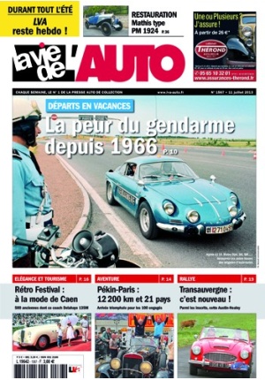La Vie de l’Auto n° 1567 du 11/07/2013
