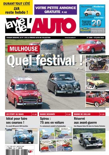 La Vie de l'Auto n° 1568 du 18/07/2013