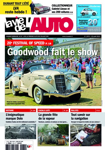 La Vie de l'Auto n° 1572 du 15/08/2013