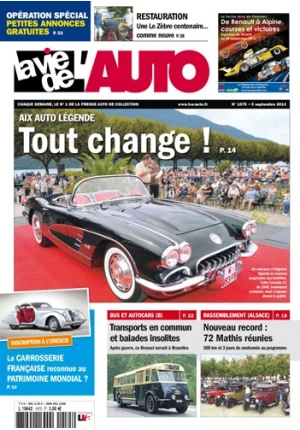 La Vie de l'Auto n° 1575 du 05/09/2013