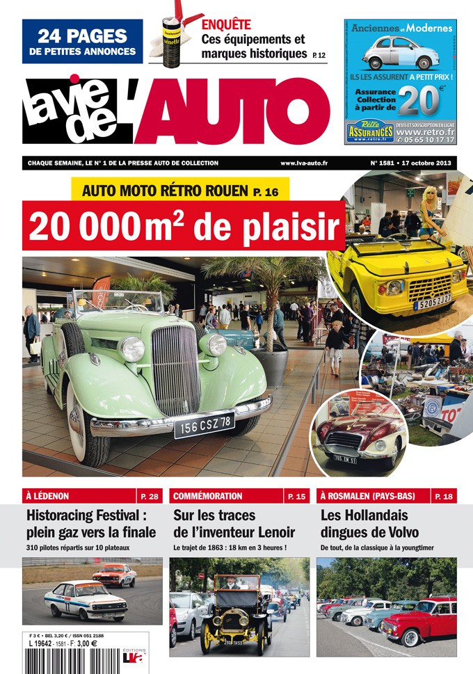 La Vie de l'Auto n° 1581 du 17/10/2013