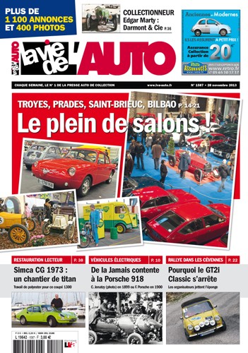 La Vie de l'Auto n° 1587 du 28/11/2013