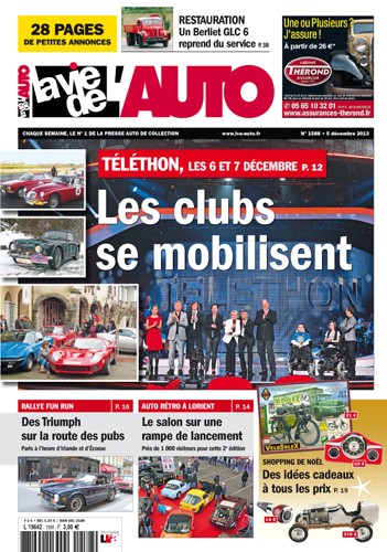 La Vie de l'Auto n° 1588 du 05/12/2013