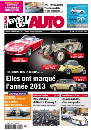 La Vie de l'Auto n° 1591 du 26/12/2013