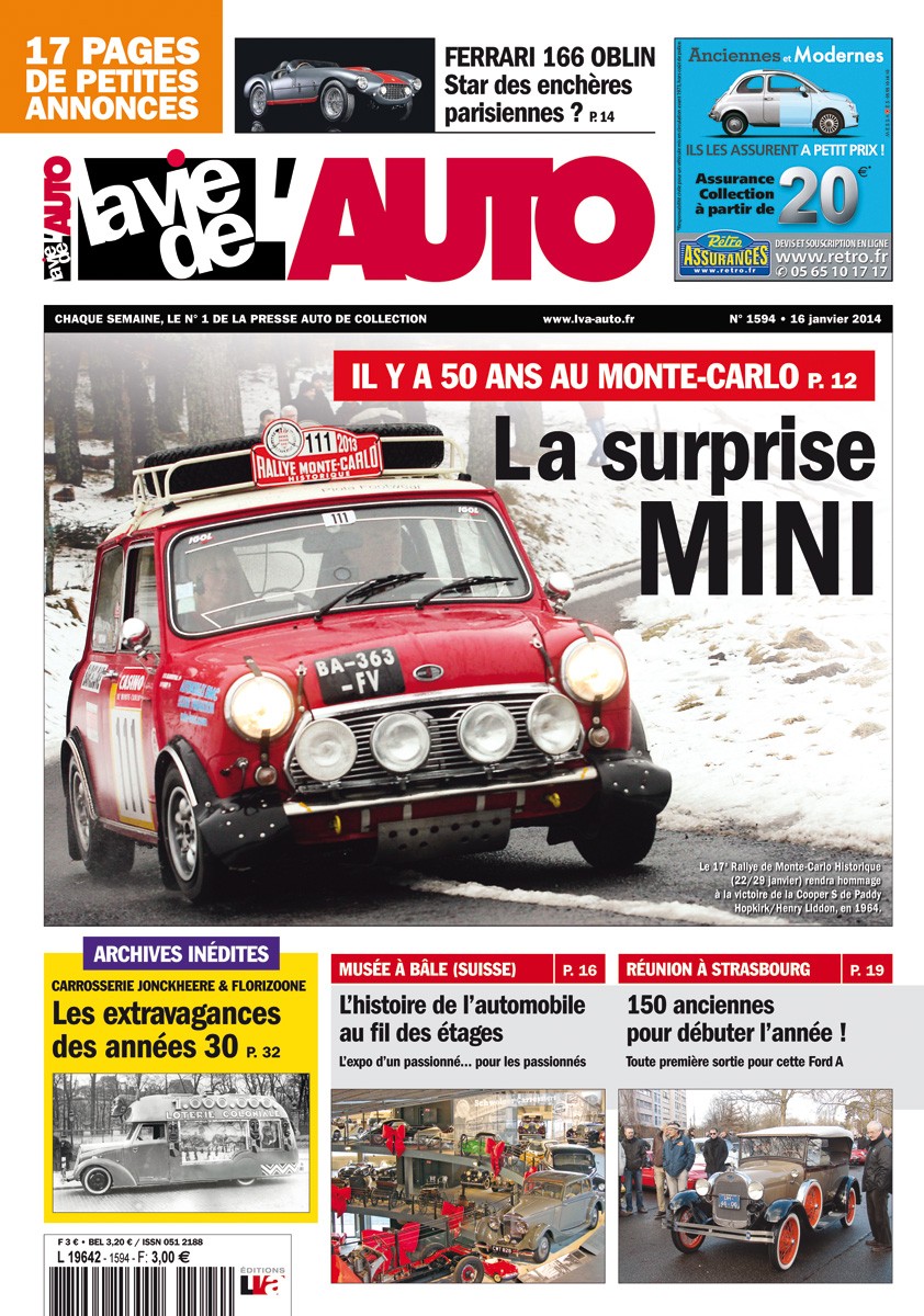 La Vie de l'Auto n° 1594 du 16/01/2014