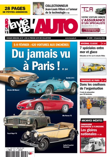 La Vie de l'Auto n° 1595 du 23/01/2014