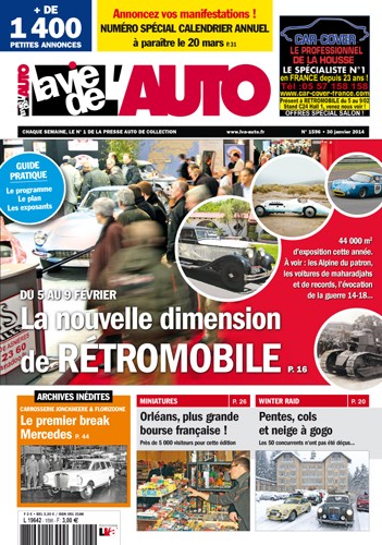 La Vie de l'Auto n° 1596 du 30/01/2014