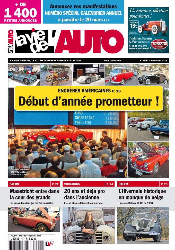 La Vie de l'Auto n° 1597 du 06/02/2014