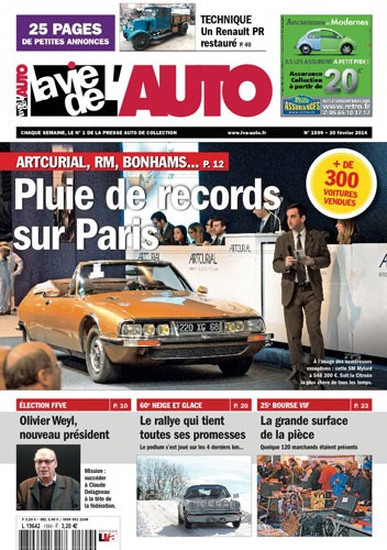 La Vie de l'Auto n° 1599 du 20/02/2014