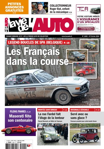 La Vie de l'Auto n° 1600 du 27/02/2014