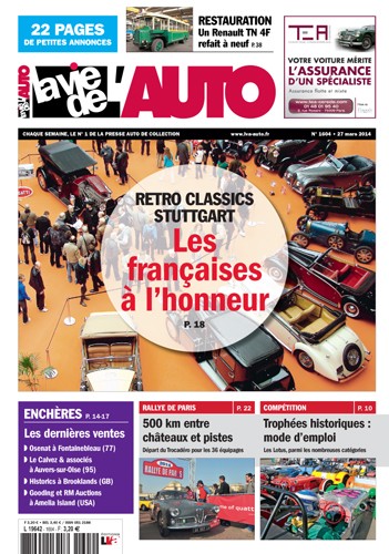La Vie de l'Auto n° 1604 du 27/03/2014