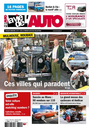 La Vie de l'Auto n° 1621 du 24/07/2014