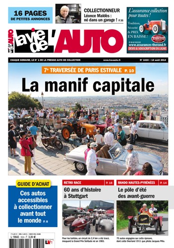La Vie de l'Auto n° 1624 du 07/08/2014