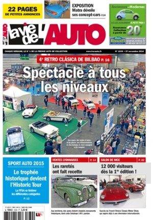 La Vie de l'Auto n° 1639 du 27/11/2014