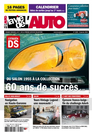 La Vie de l'Auto n° 1645 du 08/01/2015