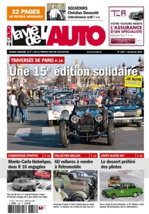 La Vie de l'Auto n° 1647 du 22/01/2015