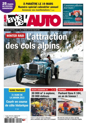 La Vie de l’Auto n° 1649 du 05/02/2015