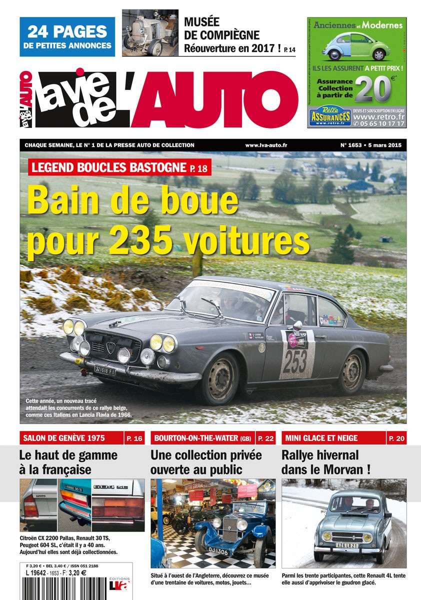 La Vie de l'Auto n° 1653 du 05/03/2015