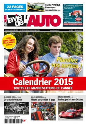 La Vie de l'Auto n° 1655 du 19/03/2015