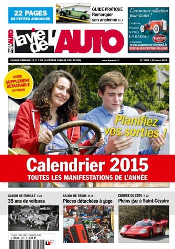 La Vie de l'Auto n° 1655 du 19/03/2015